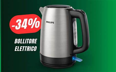 Il Bollitore Elettrico Philips CROLLA Del 34 Su Amazon