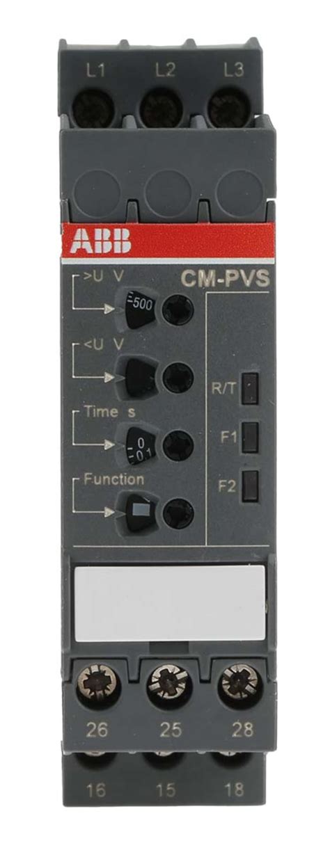 Svr R Cm Pvs S Abb Abb Phase Voltage Monitoring Relay