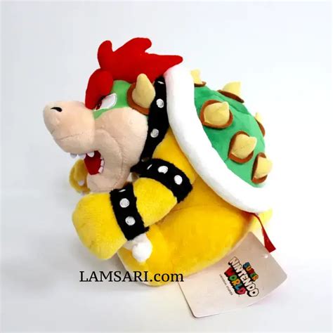 Universal Studios Super Nintendo World Bowser Stuffed Plush 8.5 Inches ...