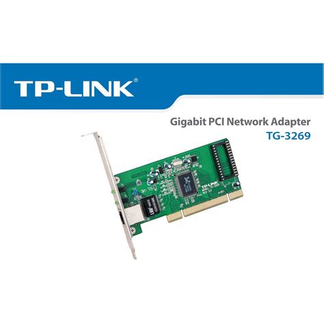 Adapter Tp Link Tg 3269 Gigabit Pci Network Bradtech Computer Solutions