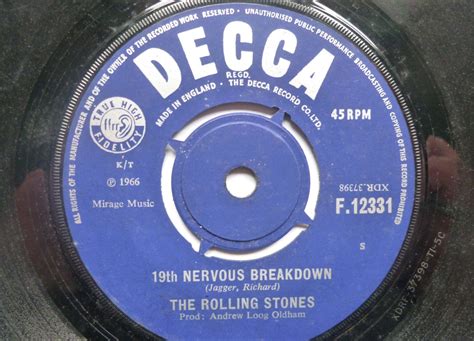 The Rolling Stones Th Nervous Breakdown As Tears Go By Vinyl Records