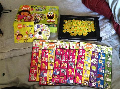 Nickelodeon Dvd Bingo Game Br