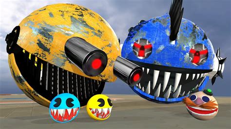 Pacman Vs Robot Pacman New Pacman Adventures Against Giant Robots