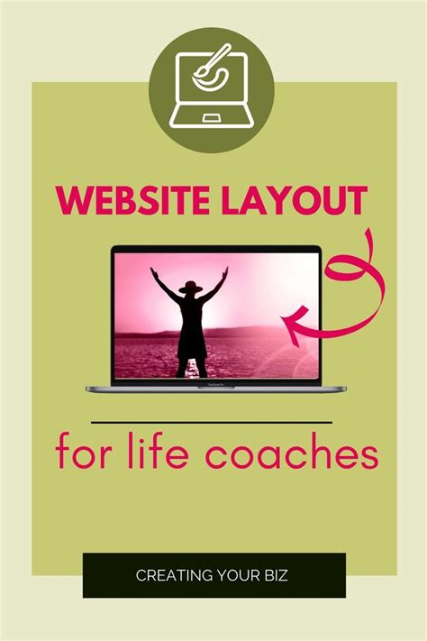 Best Website Layout For Coaches Life Coach Life Coaching Business