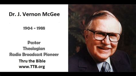 How Dr J Vernon Mcgee Unknowingly Spawned A Mission Movement