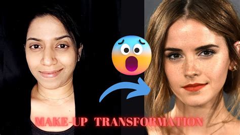 Emma Watson Make Up Transformation Niv Vin Arts Youtube