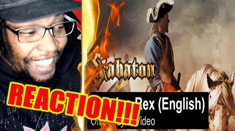 SABATON Carolus Rex English Official Lyric Video DB Reaction