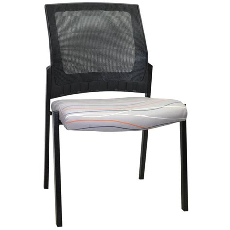 Classic Mesh Visitor Chair No Arms - Officeway Office Furniture Melbourne