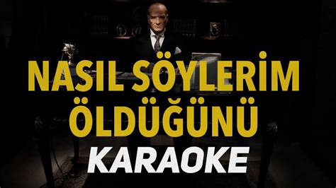 Nas L S Ylerim Ld N Karaoke Mi Tonunda Youtube