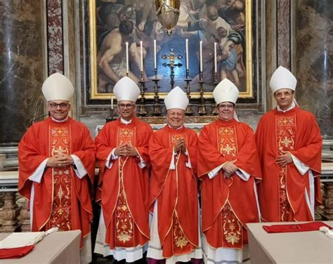 Dioceses Papa Aben Oa E Entrega O P Lio De Arcebispos Dentre Os