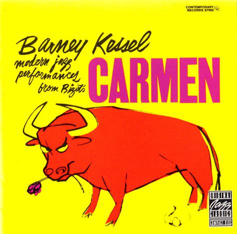 Barney Kessel - Modern Jazz Performances From Bizet's Carmen (1986, CD ...