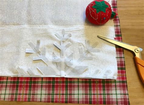 How To Make A DIY Snowflake Pillow