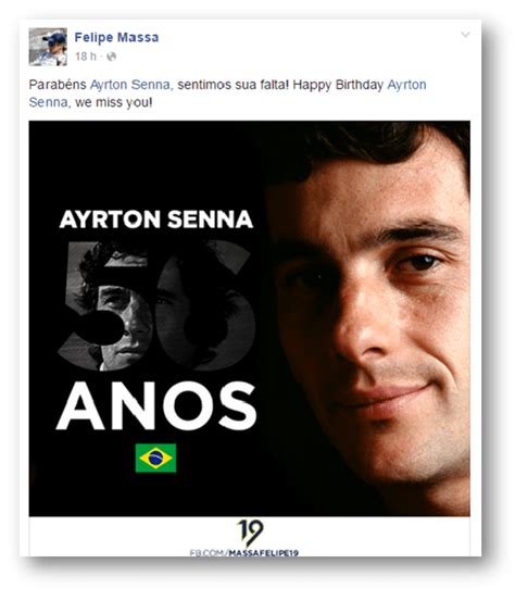 Anivers Rio De Ayrton Senna O Grande Destaque Das Redes Sociais Em