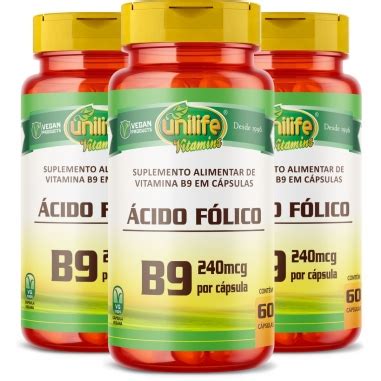 Vitamina B9 Ácido Fólico Super Oferta Natuweb