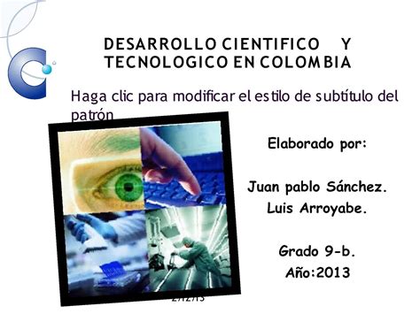 Calam O Desarrollo Cientifico Y Tecnologico En Colombia