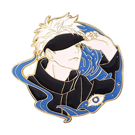 Jujutsu Kaisen Gojo Satoru Pins Anime Figure Enamel Pins For Want