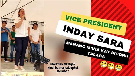 VP INDAY SARA DUTERTE NAGHATID NG TULONG SA BIKTIMA NG BAHA SA GEN