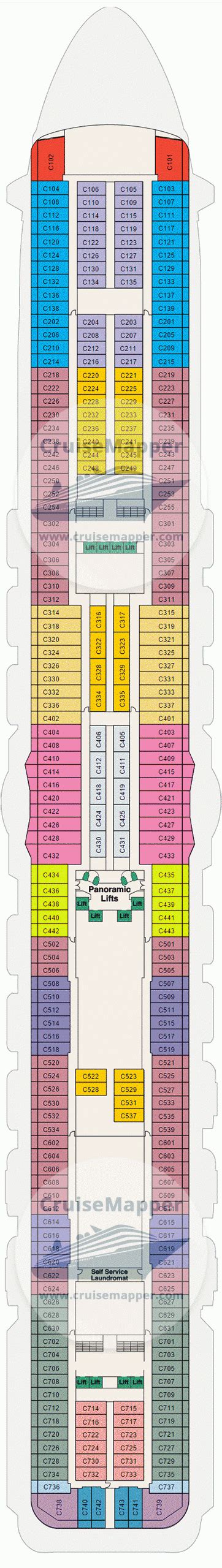 Royal Princess Deck 10 Plan Cruisemapper