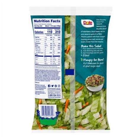 Dole Sweet Thai Bountiful Salad Kit 10 Oz Ralphs