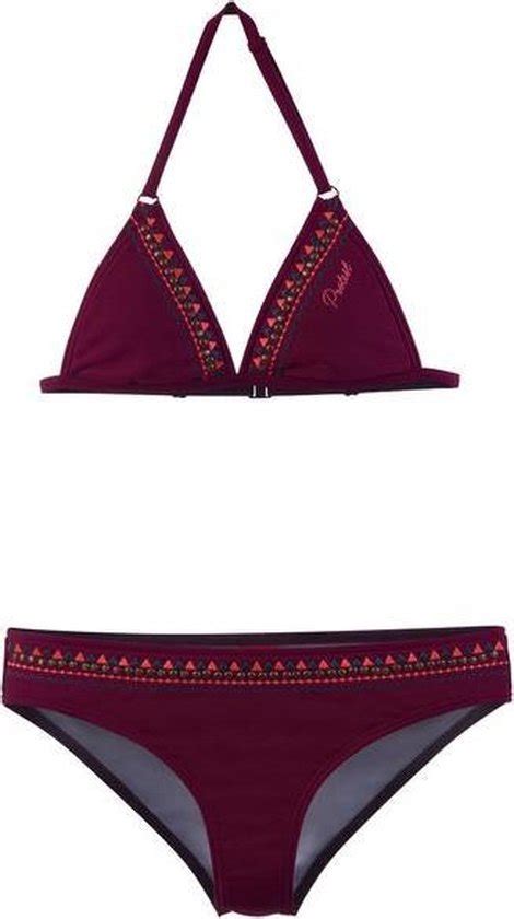 Protest Protest Triangle Bikini Meisjes RIFKA Beet Red176 Bol