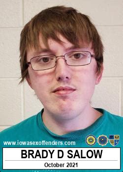 Brady David Salow Sex Offender In Vinton Ia Ia