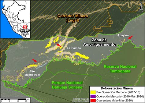 La Minería Ilegal Se Reubica En El Límite En La Reserva Nacional