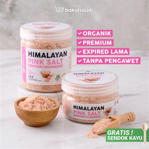 Jual Garam Himalaya Premium Organic Original Natural Himsalt