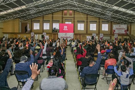 Respaldo Un Nime En El Distrito Al Proyecto De Renovemos Tlaxcala