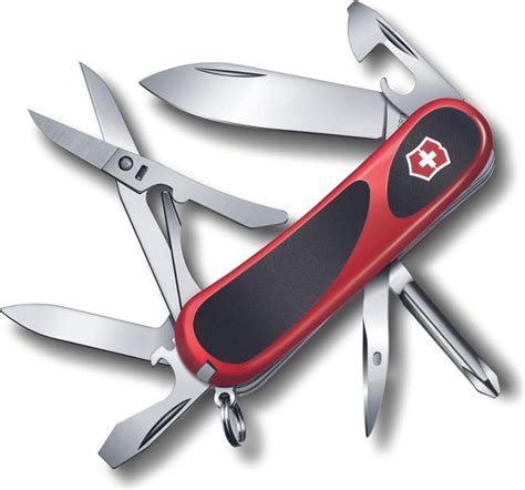 Victorinox EvoGrip 16 Zakmes 14 Functies Rood Zwart Bol