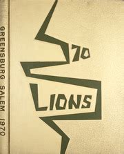 Greensburg Salem High School - Lions Yearbook (Greensburg, PA), Covers ...