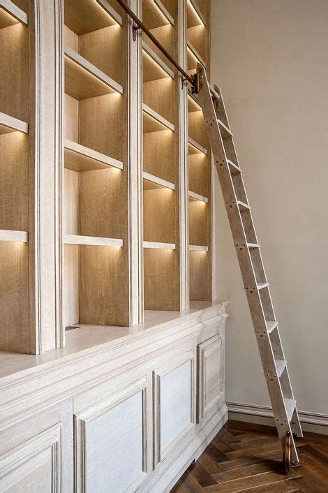 Book Shelf Lighting Home Library Design Built In Bookcase Library