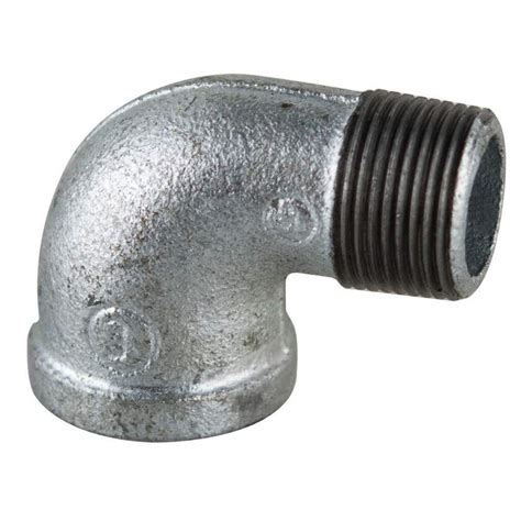 Brasshards Elbow Male And Female Galvanised 25mm