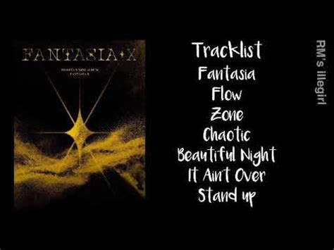 Monsta X Fantasia X Album Tracklist YouTube