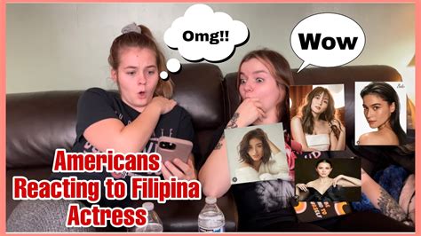 AMERICANS REACTING TO FILIPINA ACTRESS NAGULAT SILA SA SOBRANG GANDA