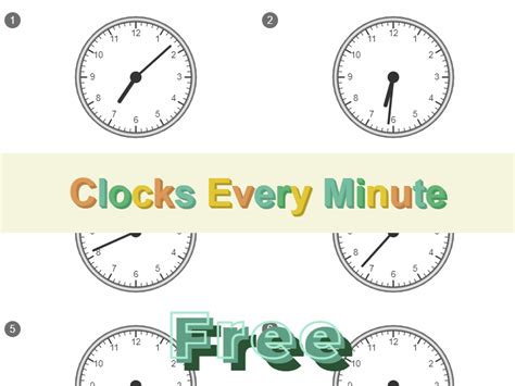 clocks  minute teaching resources