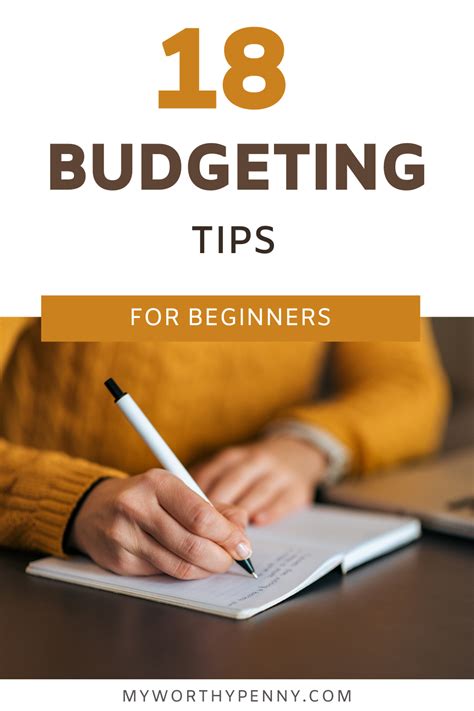 18 Budgeting Tips For Beginners My Worthy Penny