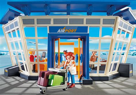 Buy Playmobil City Action Airport With Control Tower At Mighty Ape