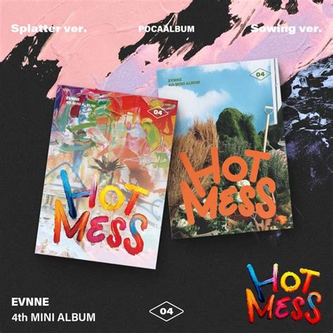 Ktown4u EVNNE 4th Mini Album HOT MESS POCA Ver Random Ver