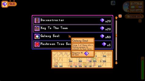 How to Craft the Infinity Blade in Stardew Valley - Hold to Reset