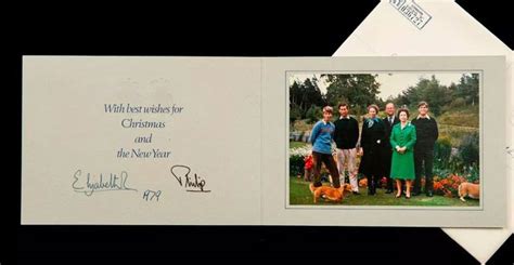 Let's look back at the British Royal Family's Christmas card series ...