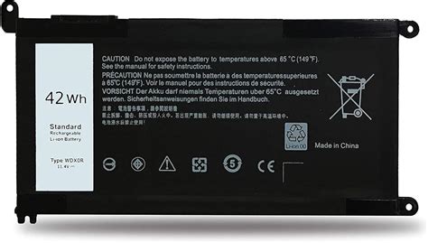 Wdx R Batterie Pour Dell Inspiron