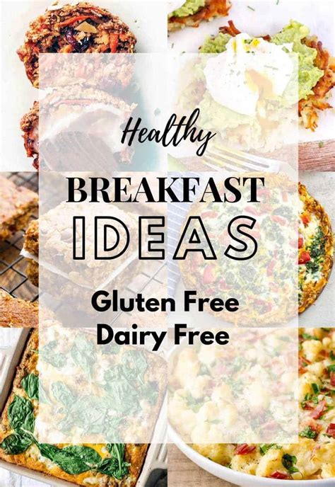 Healthy Gluten And Dairy Free Breakfast Recipes