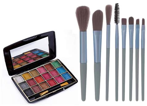 Colorful Eye Shadow Makeup Pallets 18 Colors Matte And Shimmer