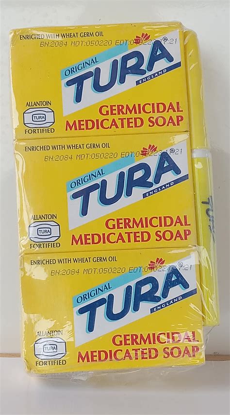 Original Germicidal Tura Medicated Soap 100g Etsy