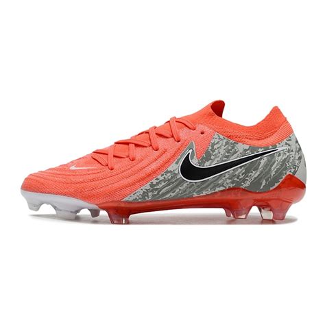 Chuteira De Campo NIKE Phantom GX2 Elite LV8 FG Vermelho Cinza