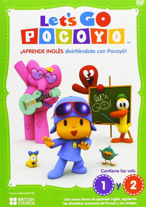 Lets Go Pocoyo Vol 1 2 Dvd Amazones Personajes Animados Alfonso