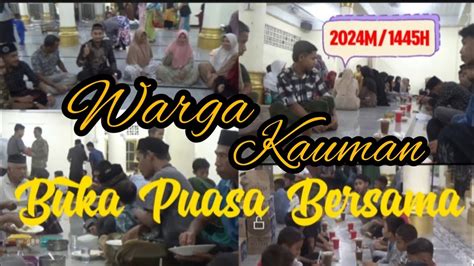 Warga Kauman Pisang Buka Puasa Bersama M H Youtube