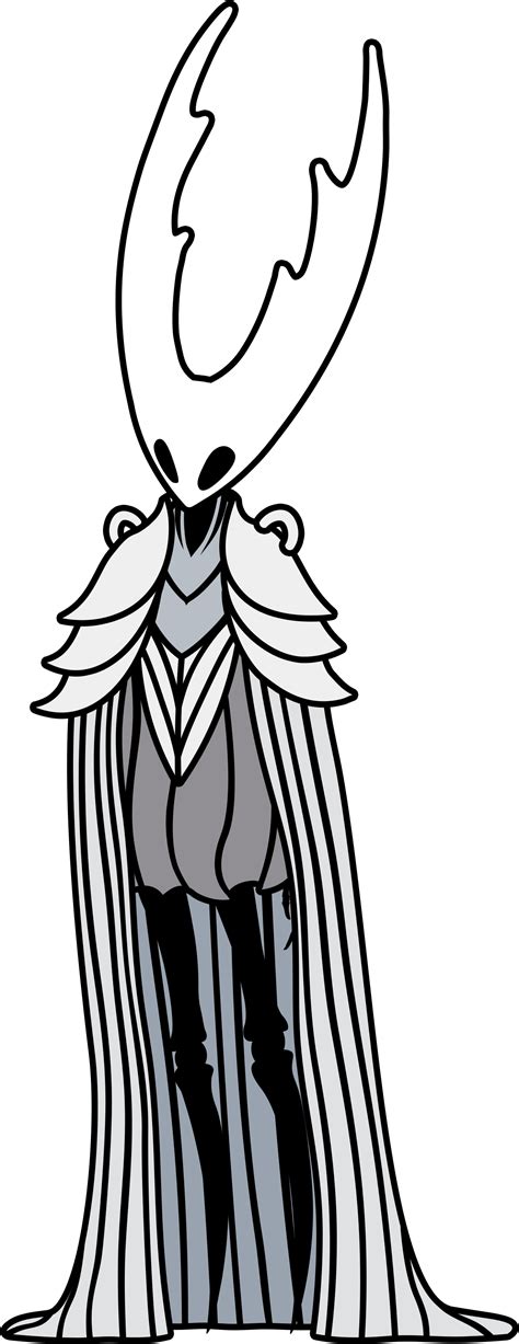 Pure Vessel Wearing Armour Rhollowknight