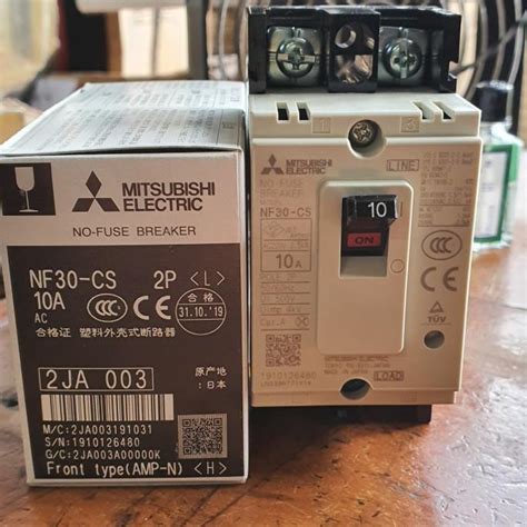 Jual Mccb Nfb Breaker Mitsubishi Nf30 Cs 2P 10A 2 Phase 10 Ampere