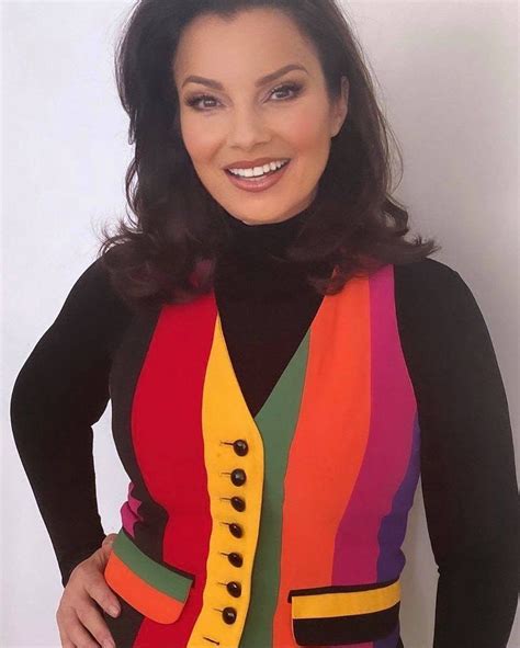 Fran Drescher Revives Favorite Rainbow Moschino Vest From The Nanny